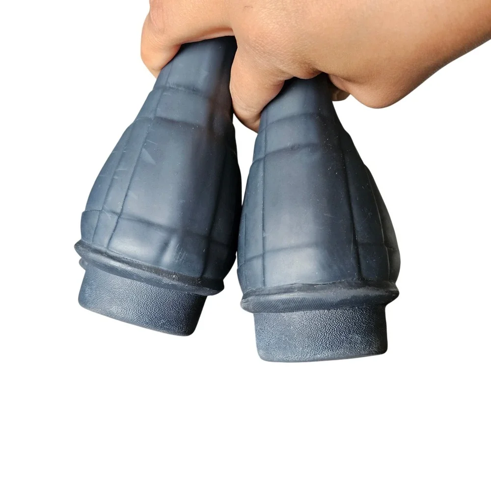 Hunter Gray Tall Rubber Rain Boots US Size 7M/8F Size EU 39
